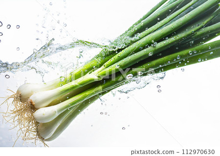 茄子和水濺 112970630