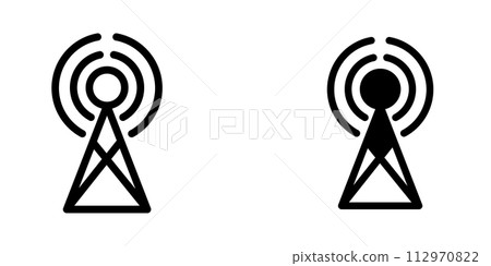 Illustration Vector graphic of tower icon template-插圖素材 [112970822 ...