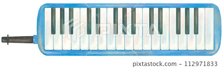 簡單的鍵盤口琴插圖 112971833