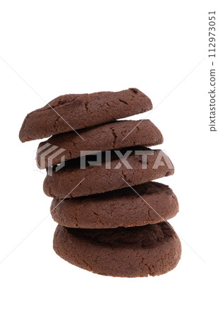 brownie cookies isolated 112973051