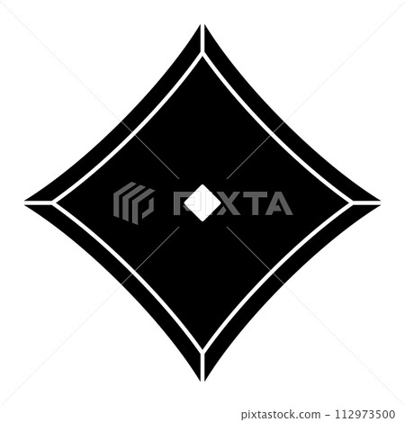 Harpoon shuriken silhouette Harpoon shuriken silhouette 112973500