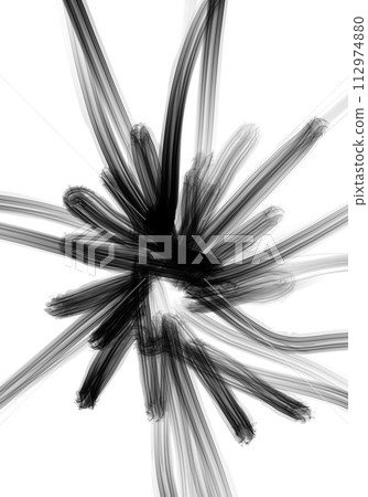 Abstract original freehand ornament print pattern Abstract original freehand ornament print pattern 112974880