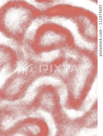 Hand-drawn red abstract minimalistic background 112974885