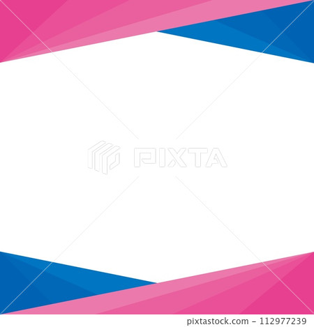 幾何圖案框架三角形白色空間 112977239