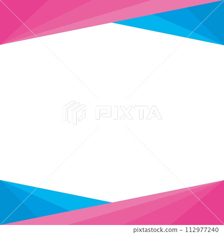 幾何圖案框架三角形白色空間 112977240