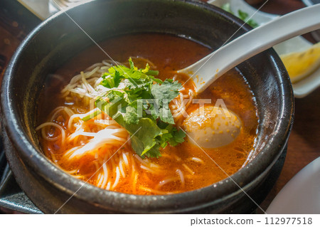 Myanmar food ~ Mohinga ~ 112977518