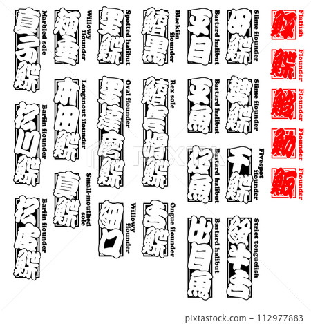 鮪魚 鮭魚 比目魚 比目魚 比目魚 英文 5 鮪魚 鮭魚 比目魚 比目魚 比目魚 英文 5 112977883