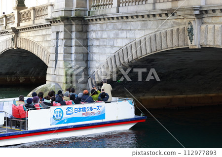 Tokyo sightseeing cruise ship Tokyo sightseeing cruise ship 112977893