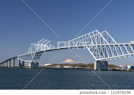 晴朗的東京京門大橋 2 112978296