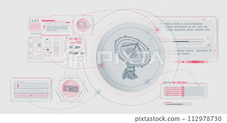 HUD interface for processing and storing radio telescope data. 112978730