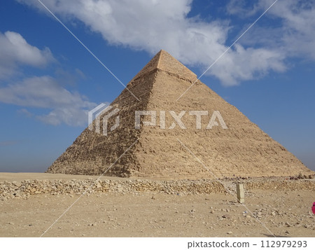 Pyramid of Khafre, Giza, Cairo, Egypt Pyramid of Khafre, Giza, Cairo, Egypt 112979293