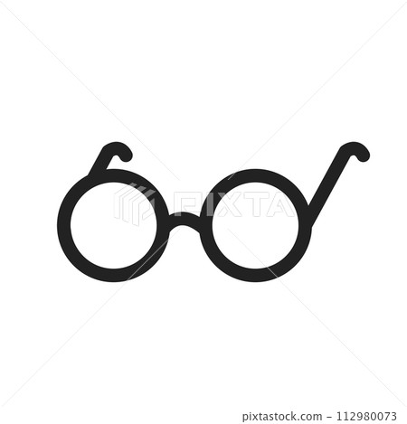 Pictogram: glasses Pictogram: glasses 112980073