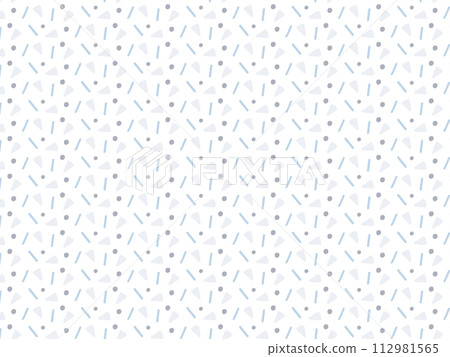 Geometric seamless blue pattern Geometric seamless blue pattern 112981565