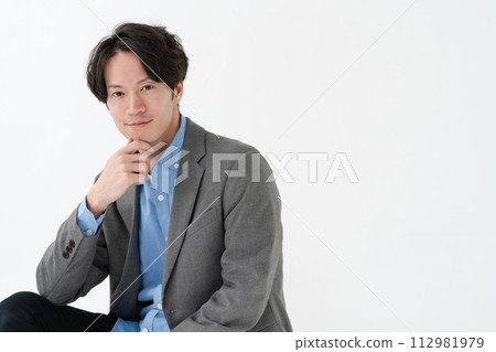 一件夾克的商人 一件夾克的商人 112981979