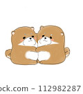 柴犬小狗圖 112982287