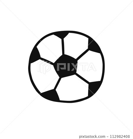 足球/線描 112982408