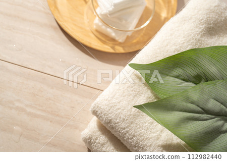 Clean towel summer image Clean towel summer image 112982440
