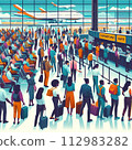airport check-in 112983282