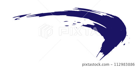 Handwriting of a brush. design materials Handwriting of a brush. design materials 112983886