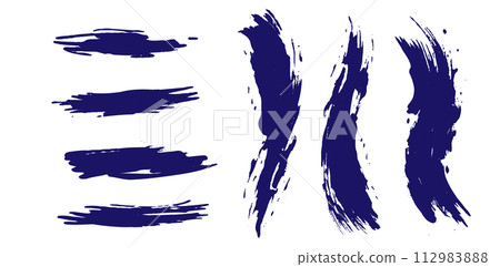 Handwriting of a brush. design materials Handwriting of a brush. design materials 112983888