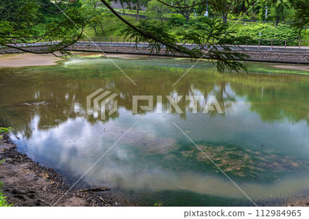 仙台城三之丸護城河遺址五色沼/花式滑冰的發祥地 112984965