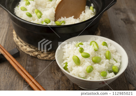 毛豆蓋飯 112985021