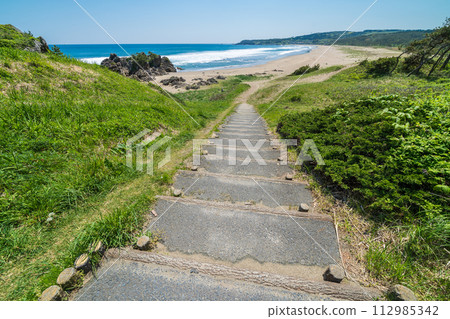 「青森縣」八戶市大須賀海岸/種差海岸 112985342