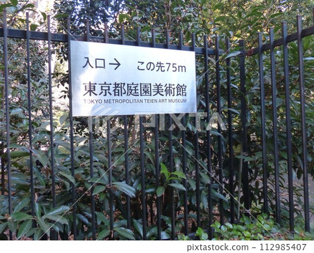 Tokyo Metropolitan Teien Art Museum Shirokanedai, Minato-ku, Tokyo Former Asaka Palace Residence Tokyo Metropolitan Foundation for History and Culture Garden, Pond, Forest, New Building 112985407