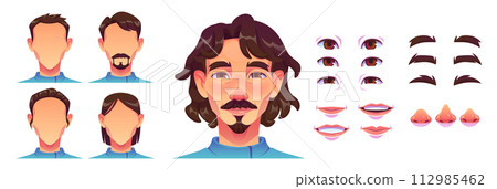 Man avatar construction kit 112985462