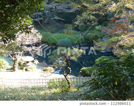 Tokyo Metropolitan Teien Art Museum Shirokanedai, Minato-ku, Tokyo Former Asaka Palace Residence Tokyo Metropolitan Foundation for History and Culture Garden, Pond, Forest, New Building 112986011