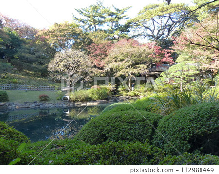 東京都庭園美術館 東京都港區白金台 舊朝香宮官邸 東京都歷史文化財團 庭園、池塘、森林、新館 112988449