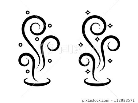 加濕器和香氣圖示集。 加濕器和香氣圖示集。 112988571