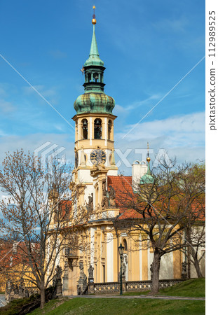 Loreta Monastery, pilgrimage destination in Hradcany, Central Bohemia, Czech Republic 112989525