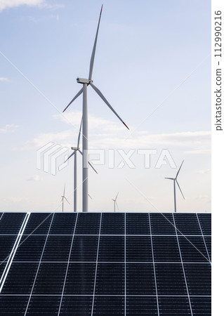 Close up solar panel background Close up solar panel background 112990216