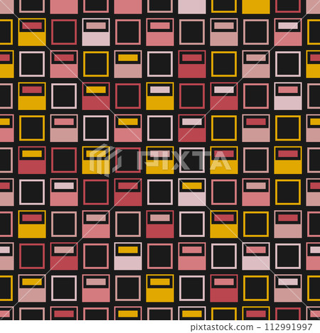Colored abstract pattern. Geometric composition. template for interior, clothing, packaging, simple backgrounds, textures, decorations and creative ideas Colored abstract pattern. Geometric composition. template for interior, clothing, packaging, simple backgrounds, textures, decorations and creative ideas 112991997