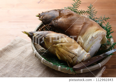 The taste of spring: freshly harvested bamboo shoots The taste of spring: freshly harvested bamboo shoots 112992843