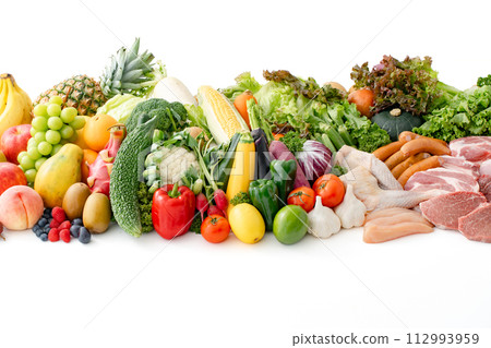 蔬菜肉品集合 蔬菜肉品集合 112993959