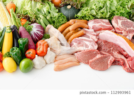 Vegetable meat collection Vegetable meat collection 112993961