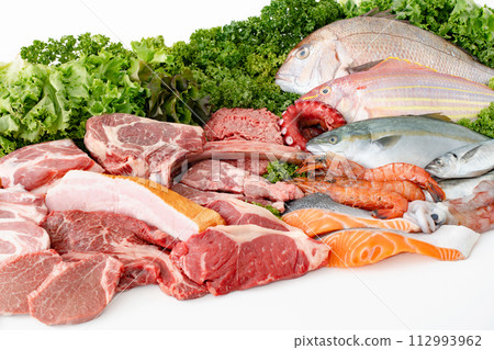 肉,魚,聚會 肉,魚,聚會 112993962