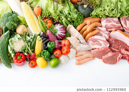 Vegetable meat collection 112993968
