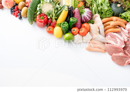 Vegetable meat collection 112993970