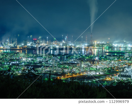 水島綜合體夜景 岡山縣 水島綜合體夜景 岡山縣 112996979
