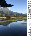 Mountain reflected in the pond 112997249