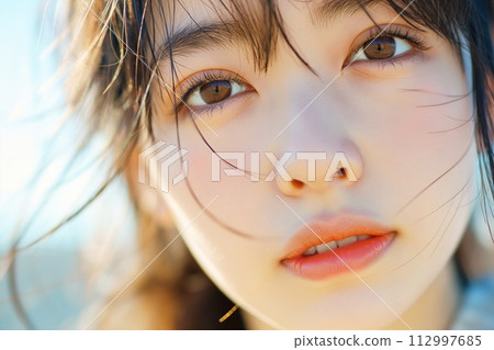 Beautiful skin woman "AI generated image" Beautiful skin woman "AI generated image" 112997685
