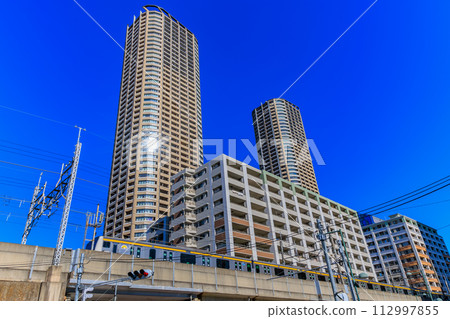 神奈川縣中原區武藏小杉塔公寓及南部線 112997855