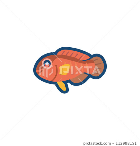 Cute megis illustration 112998151