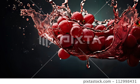 Splashing red wine Splashing red wine 112998431