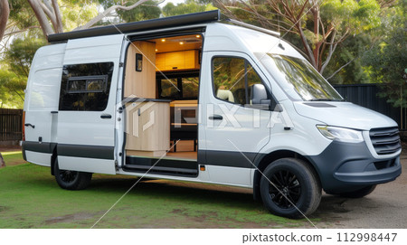 Modern Camper Van 112998447