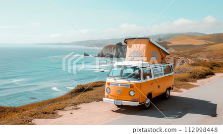 Modern Camper Van 112998448
