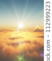 sunlit clouds 112999223